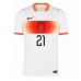 Netherlands Frenkie de Jong #21 Replica Away Shirt World Cup 2026 Short Sleeve